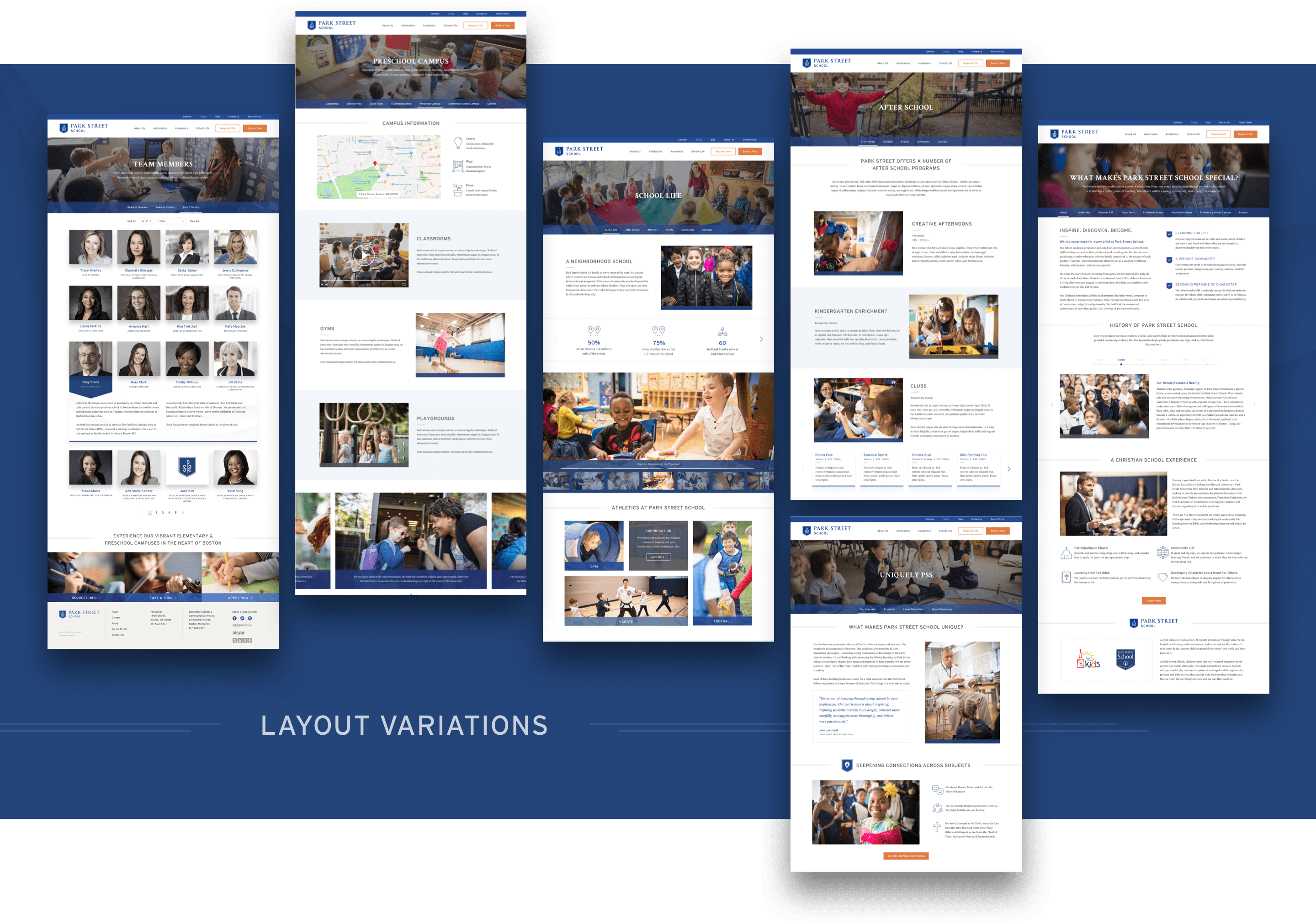 PS Layout Variations