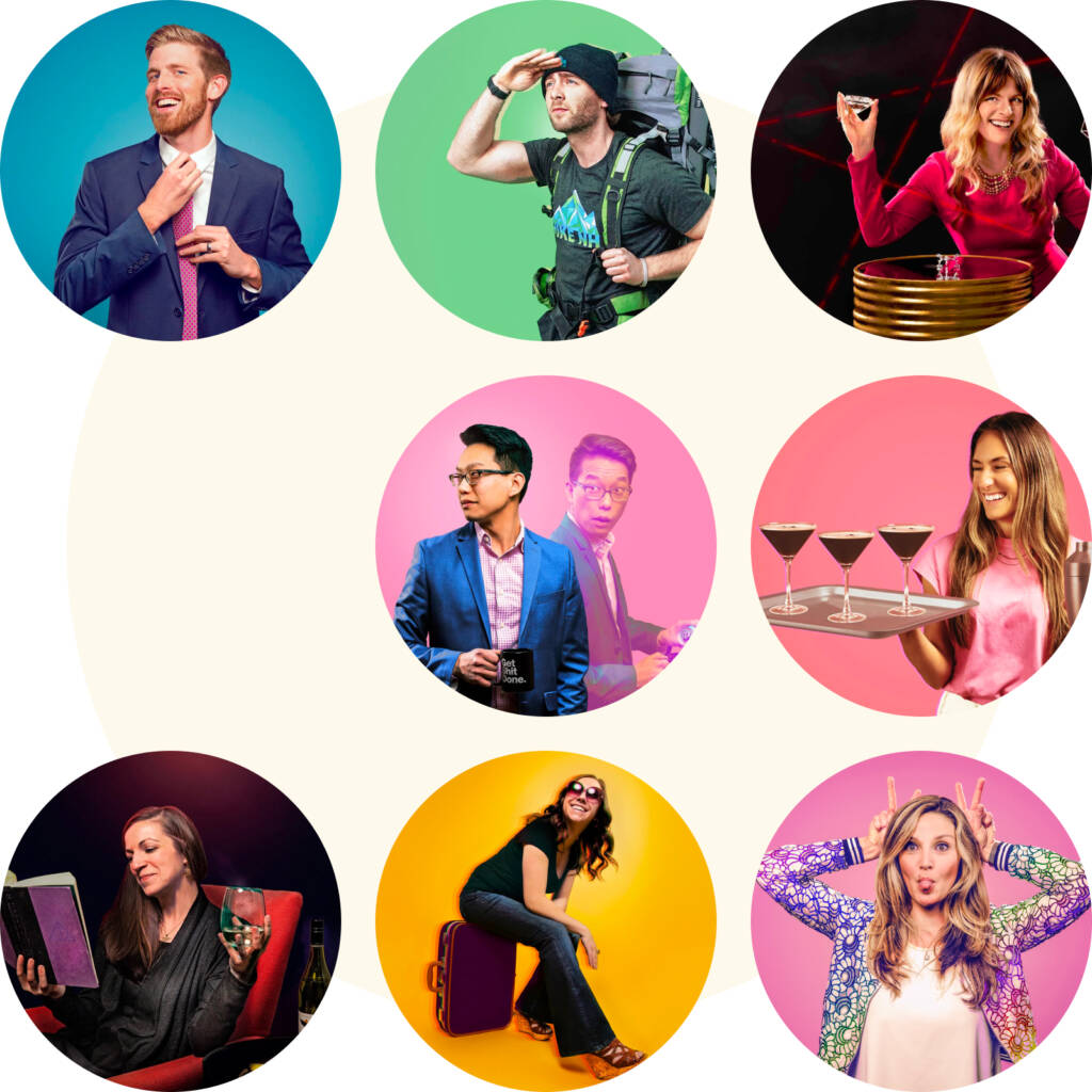 Collage of Vital Team photos