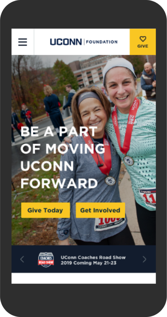 Uconn Foundation HP Mobile