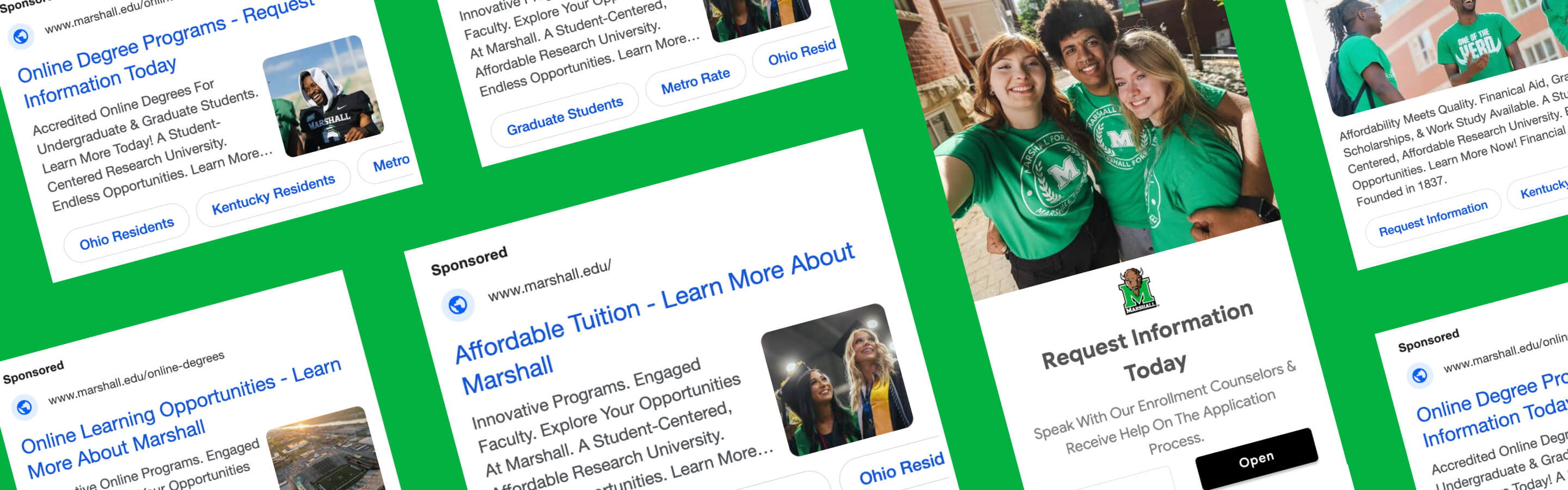 Marshall University | Paid Media Management 6 Marshall Ads