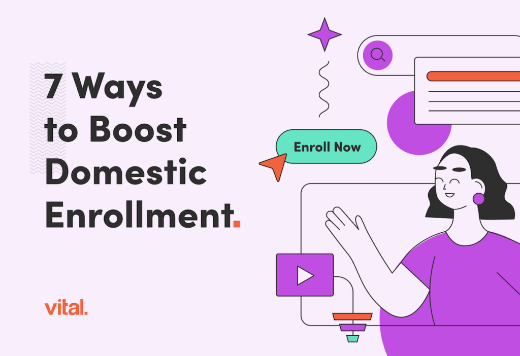 university international student decline marketing ideas