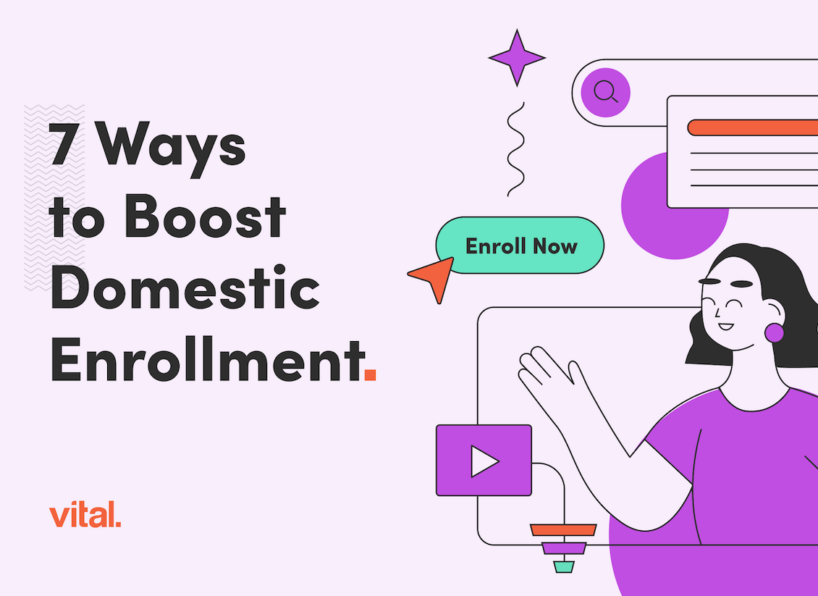 university international student decline marketing ideas