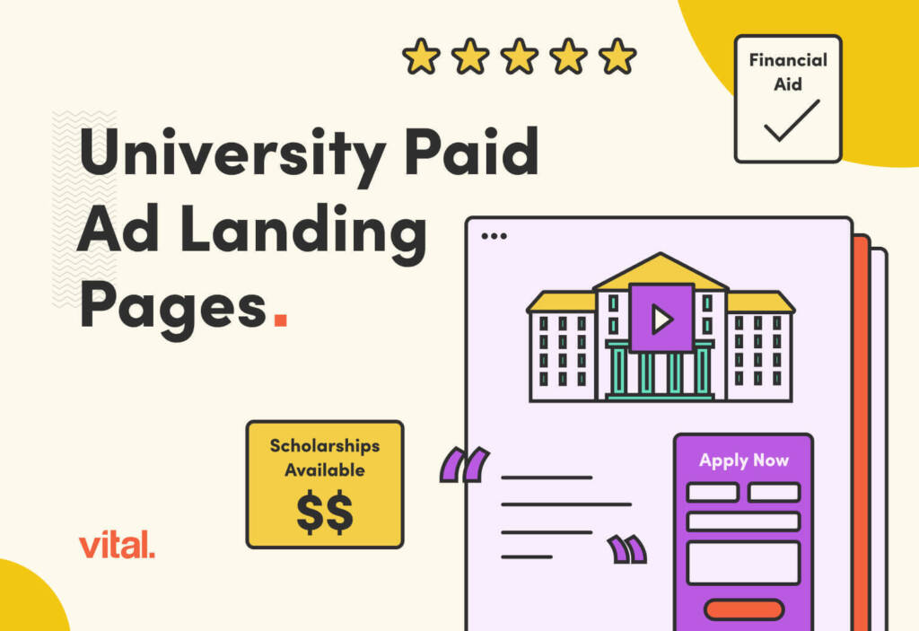University Paid Ad Landing Pages cover